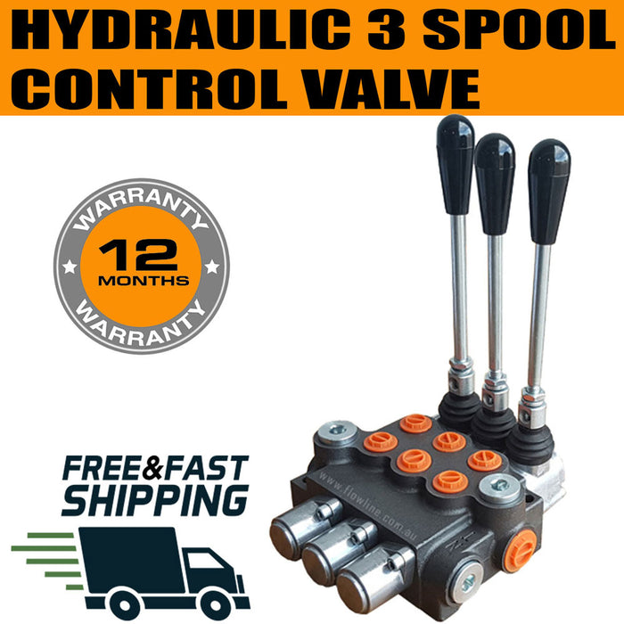Three Spool Direction Control Valve -p340 Three Spool Direction Control Valve -p340