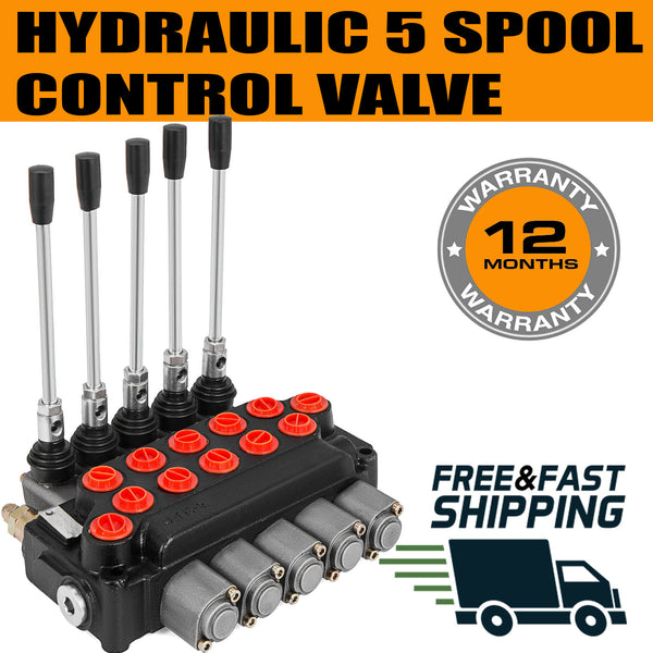 Five Spool Direction Control Valve - P560