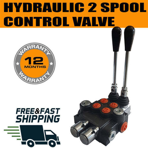 Two Spool Hydraulic Direction Control Valve- P240