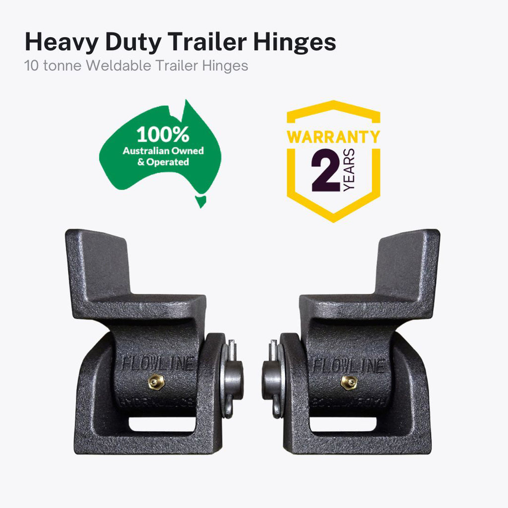 Buy Heavy Duty Hinges for Tipper Trailers or Ute Trays 10 Tonne in